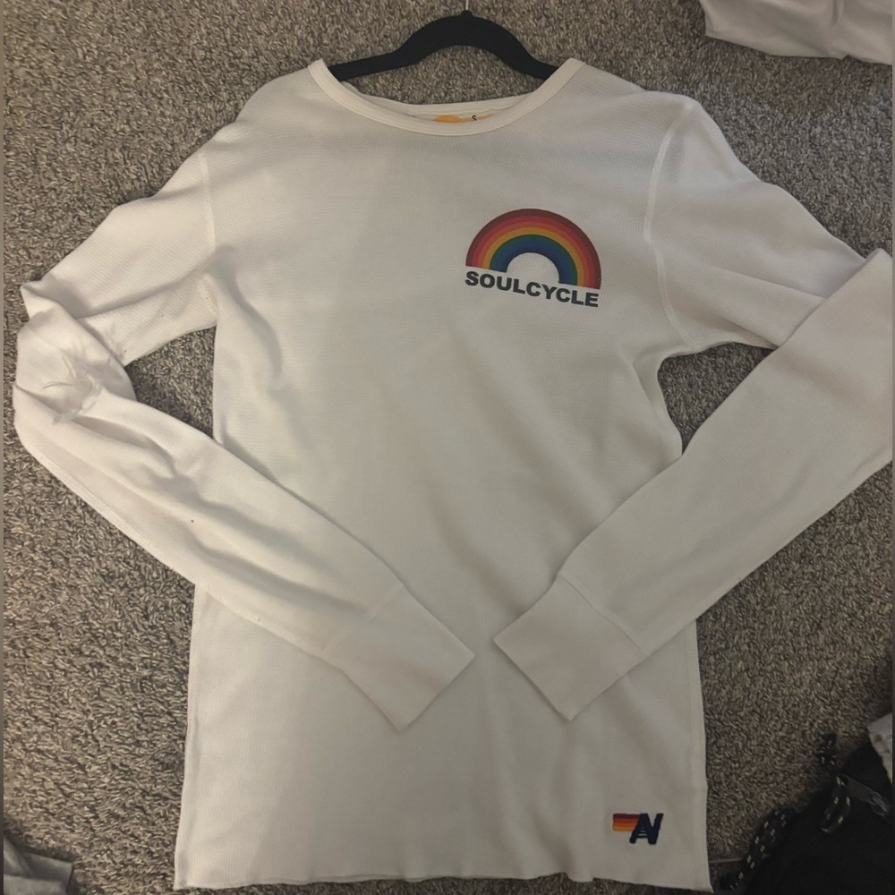 Aviator Nation Soul Cycle Long Sleeve Size S